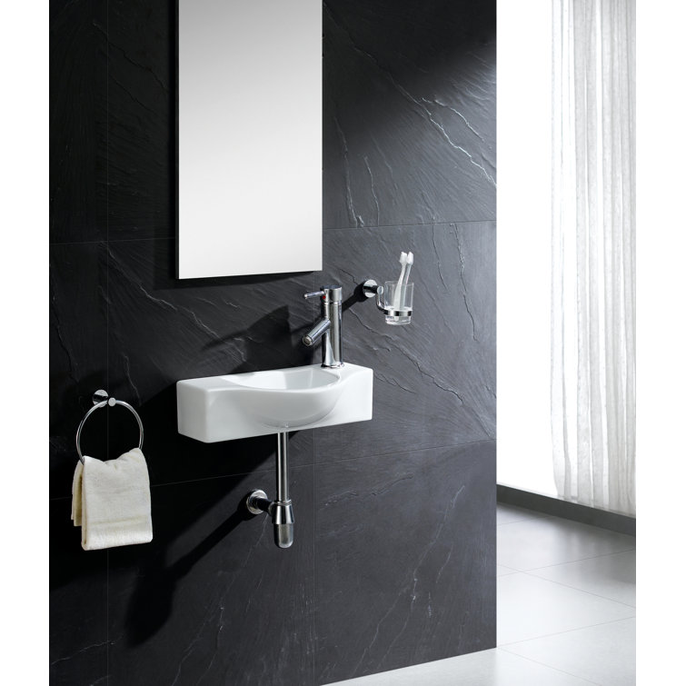 18 Inch Wall Mount Bathroom Sink Rispa